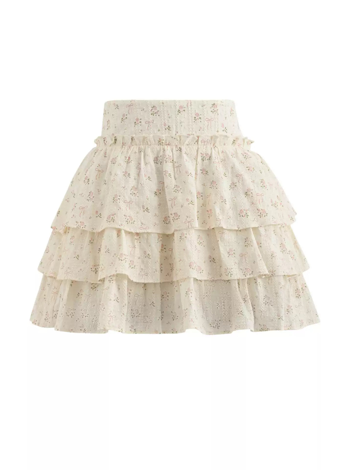 Spring Bloom Cake Skirt-Bottoms-ntbhshop