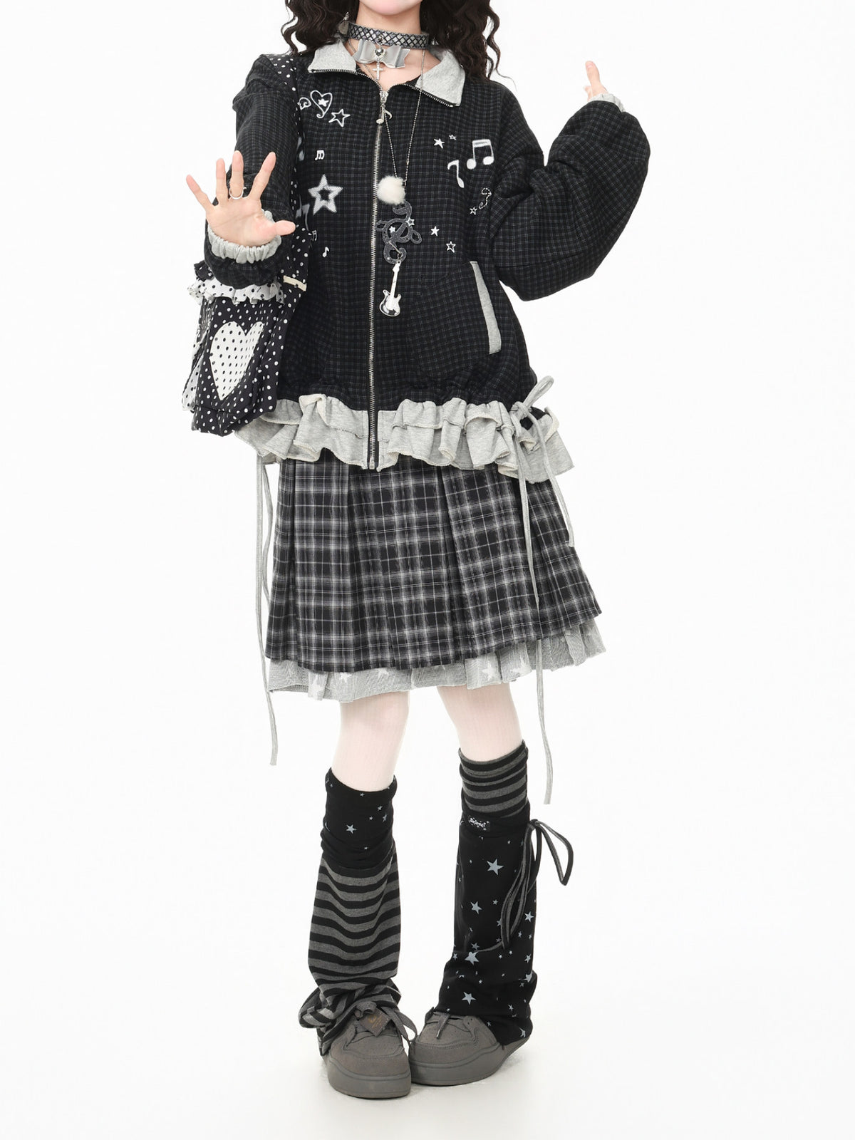Whimsy Melody Ruffle Jackets-Outerwear-ntbhshop