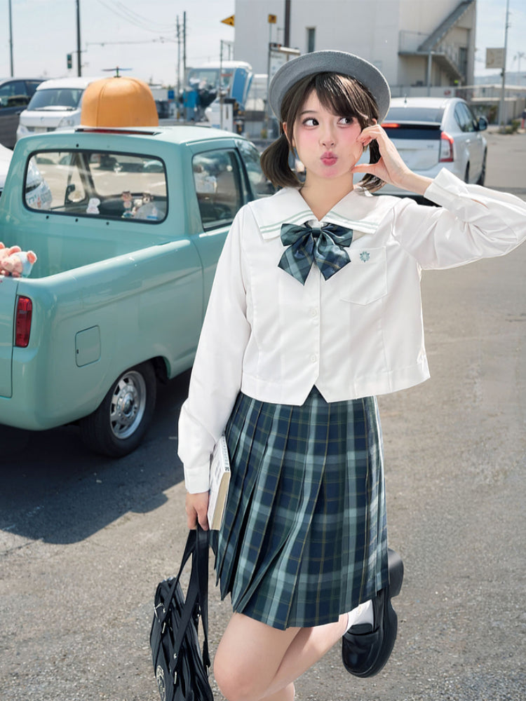 Monsoon Ocean JK Uniform Skirts-ntbhshop