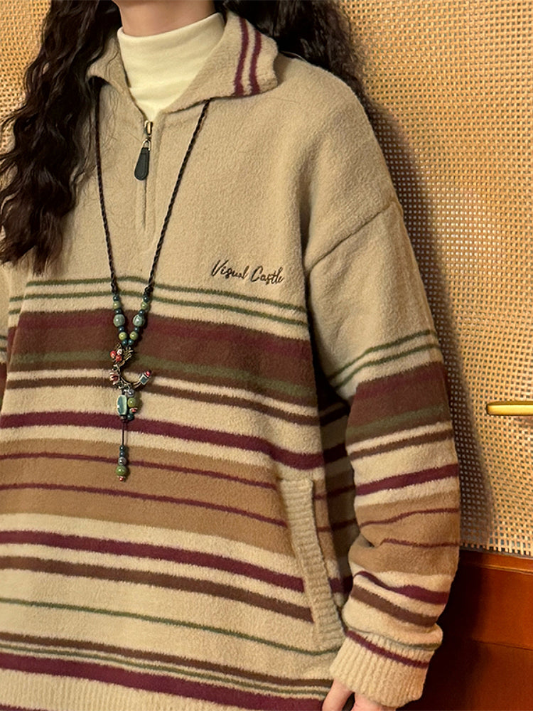 Vintage Wanderer Campus Sweater-ntbhshop