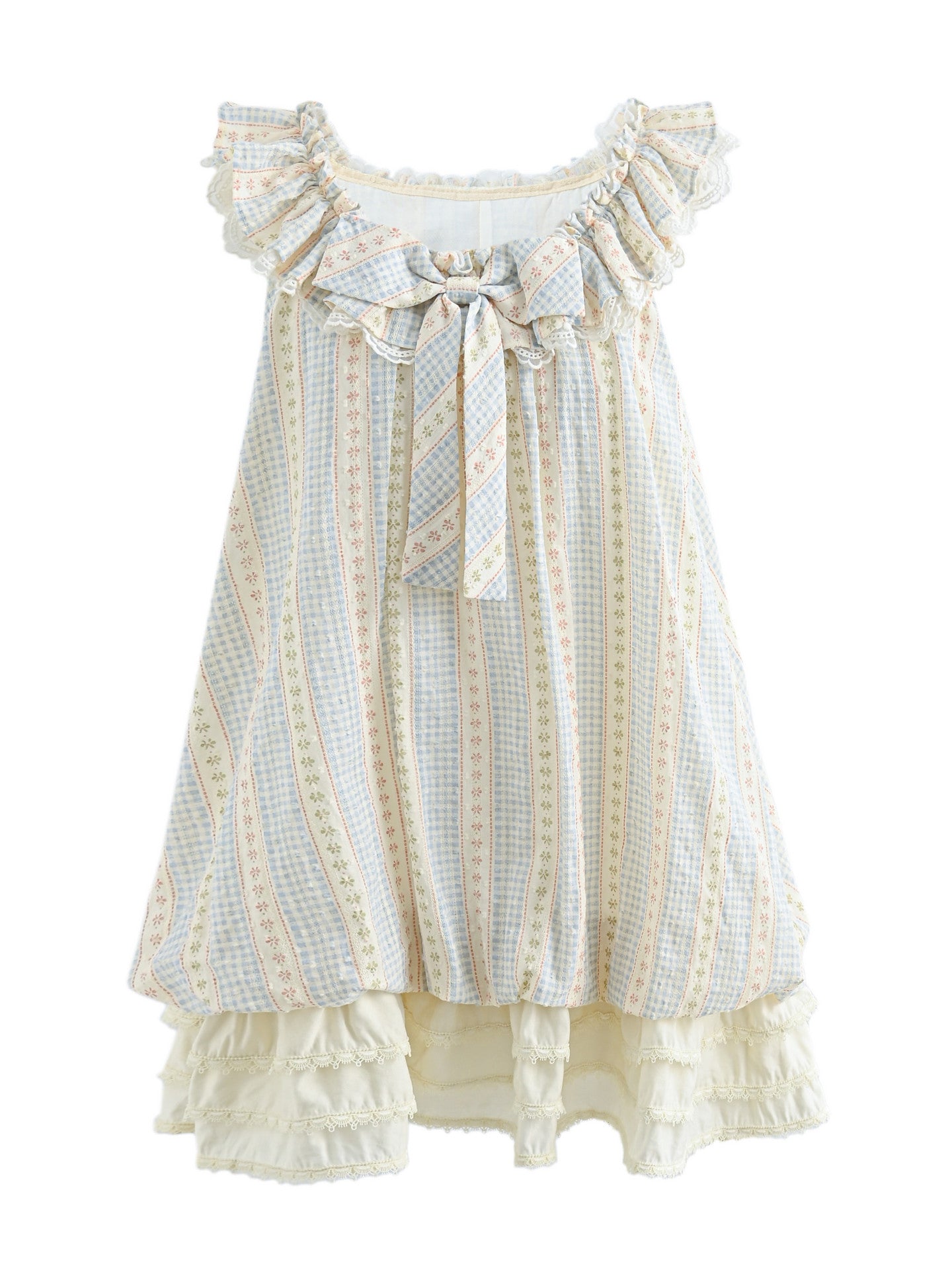 Little Lullaby Cotton Babydoll Dress-Dresses-ntbhshop