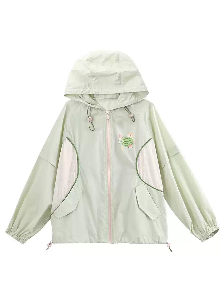 Summer Melon Kitten Sun Jacket-Outerwear-ntbhshop