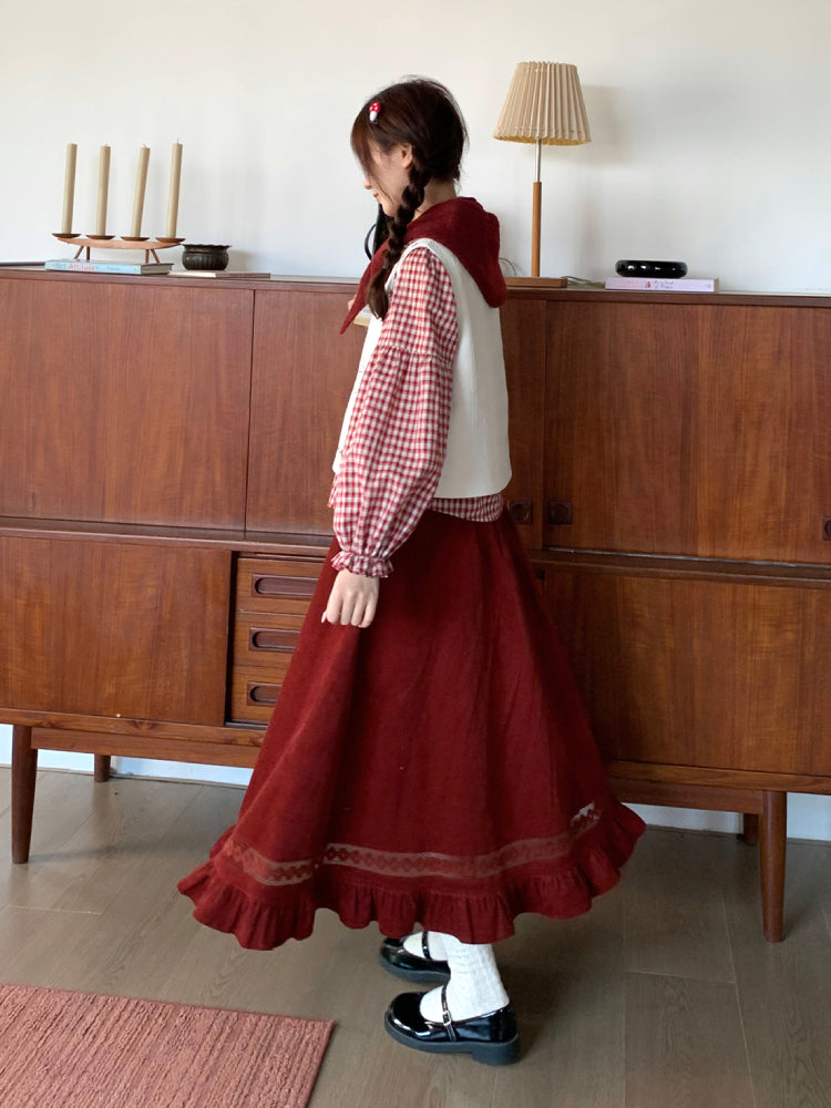 Cottage Grove Vest, Blouse & Skirt-Outerwear-ntbhshop