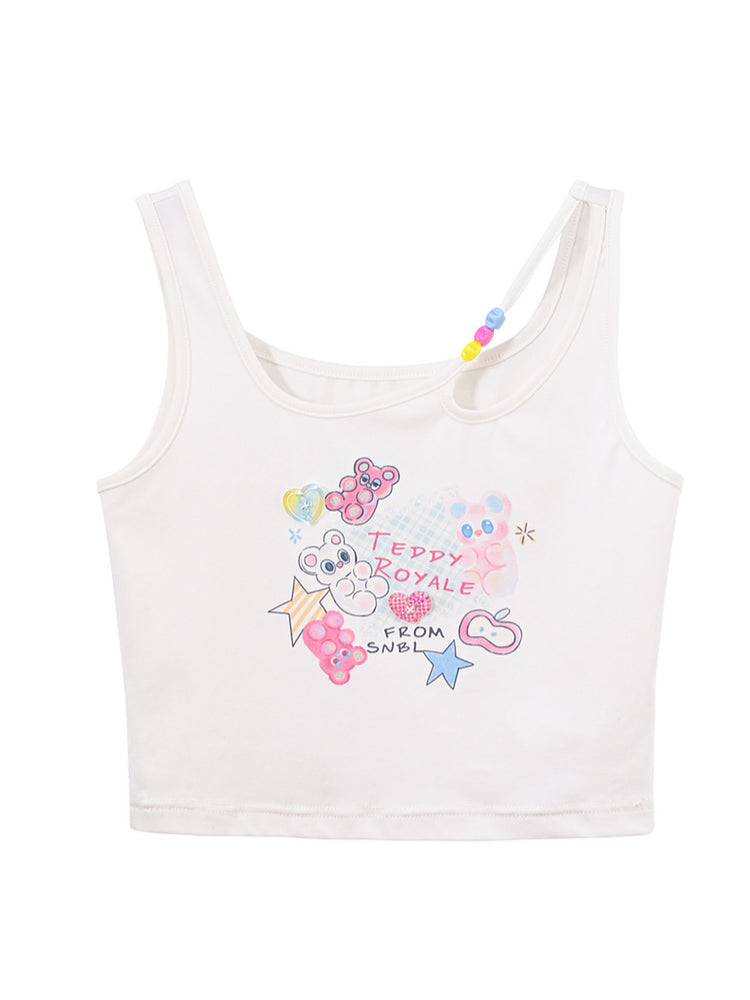 Teddy Royale Tank Top-Tops-ntbhshop