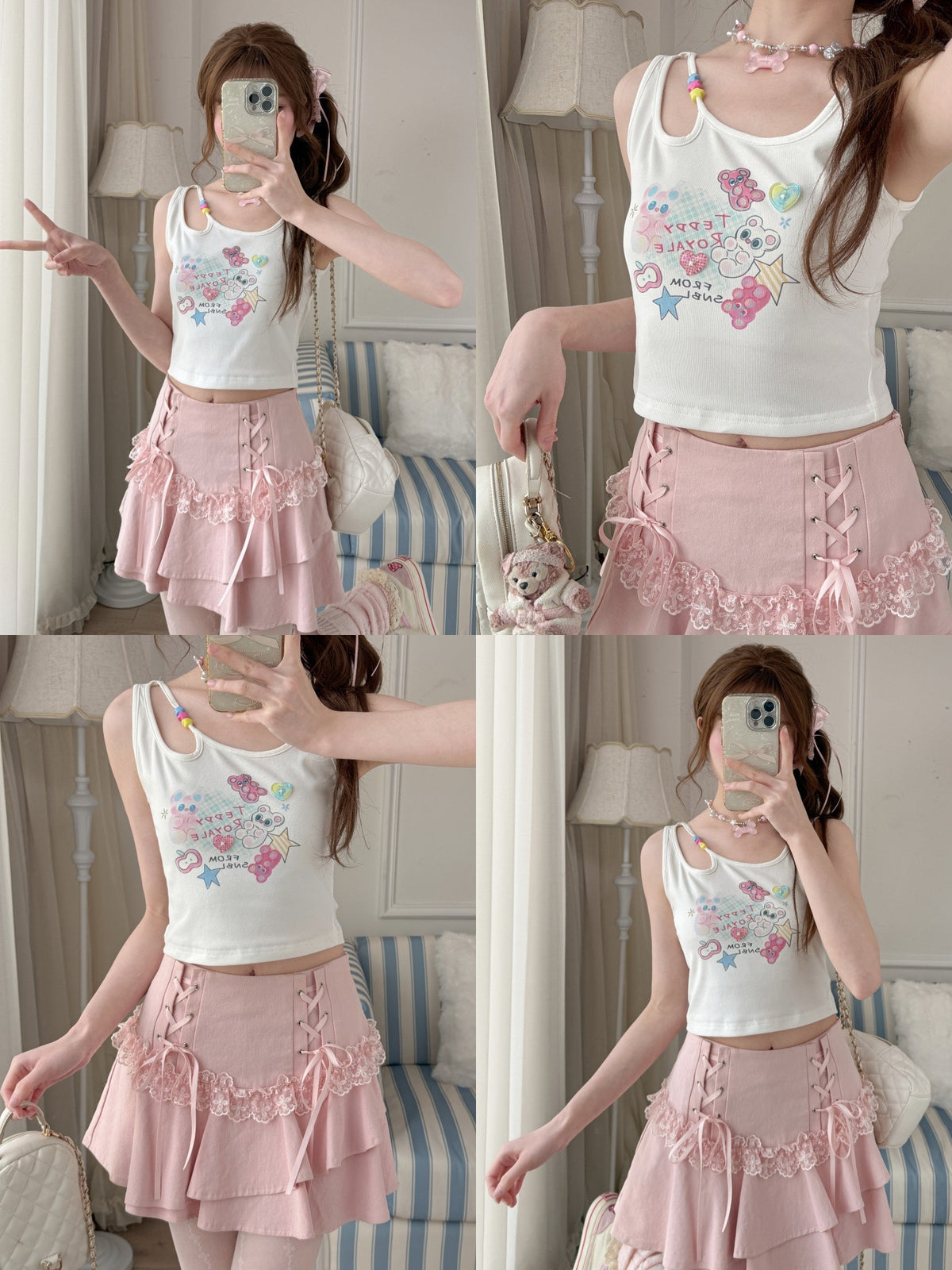Teddy Royale Tank Top-Tops-ntbhshop
