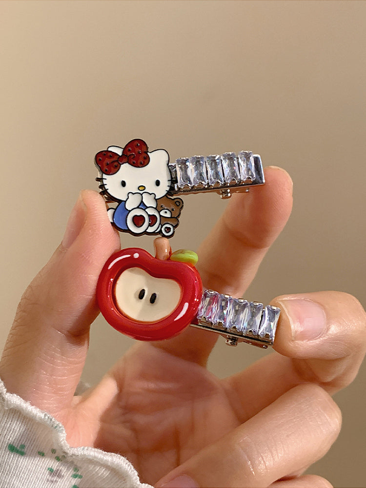 Rainbow Beanie Hair Clips-ntbhshop