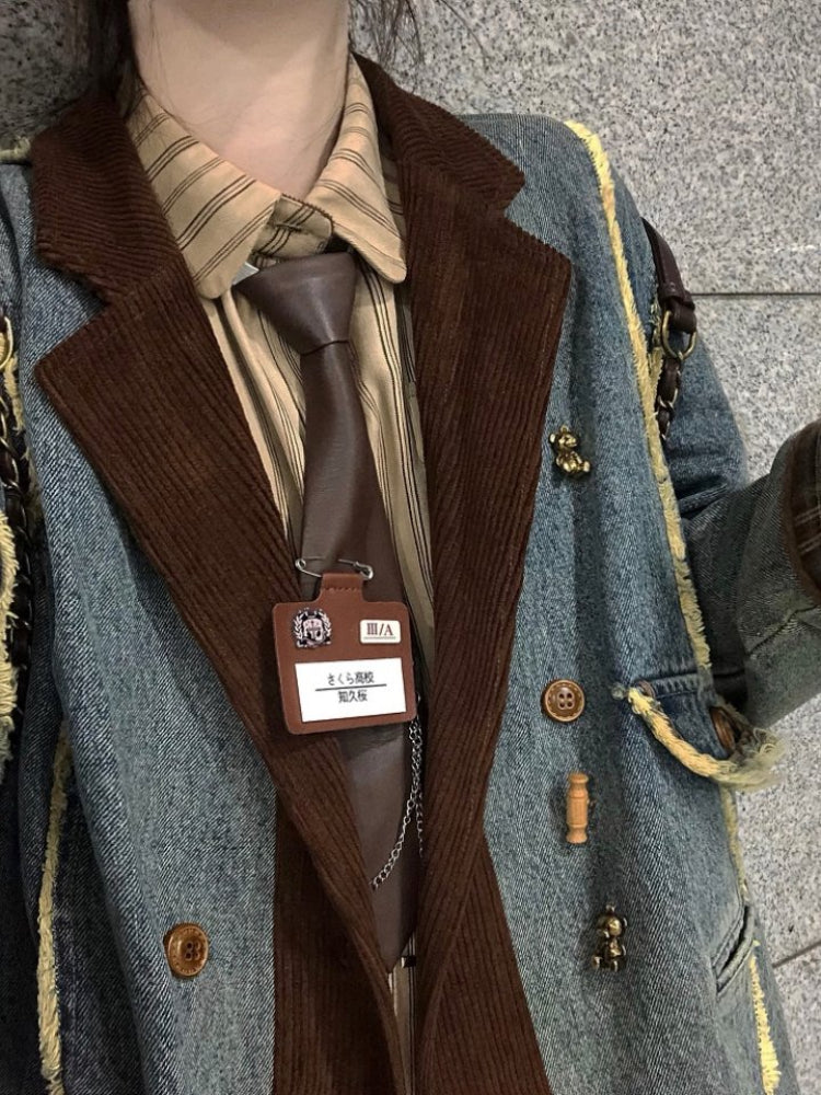 Autumn Confession Striped Shirts & Ties-ntbhshop