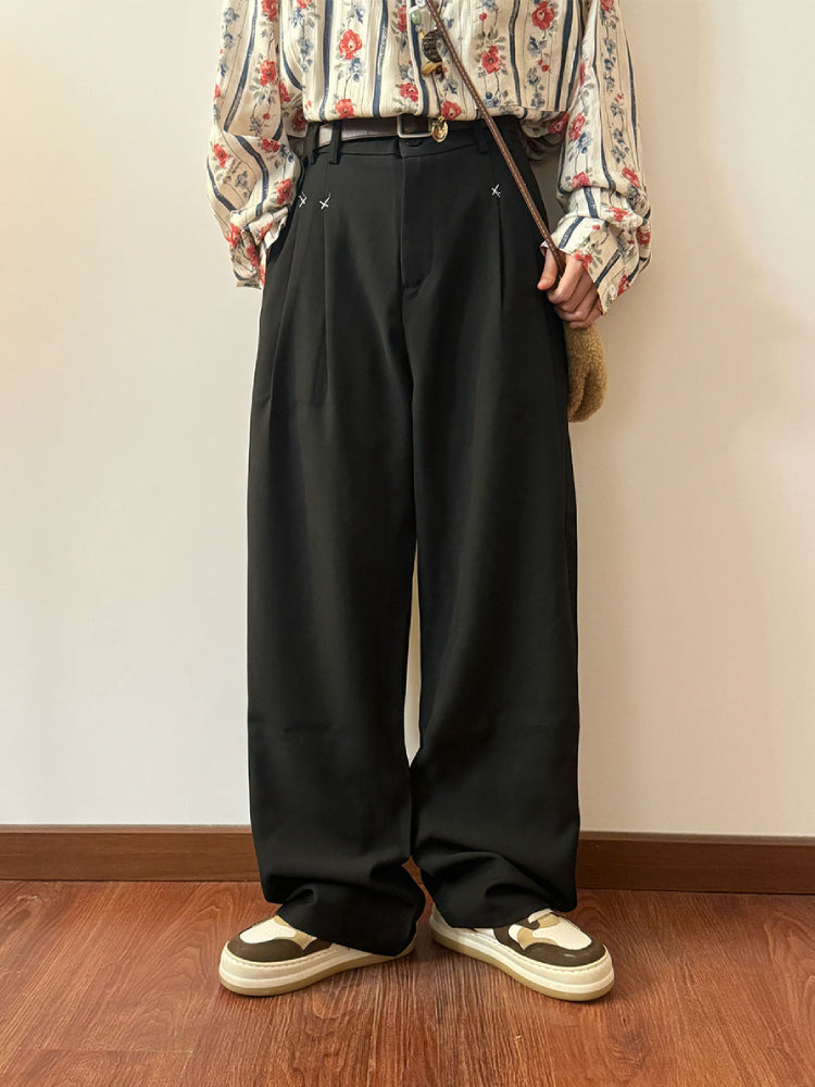 Coffee Break Wide Leg Pants-ntbhshop