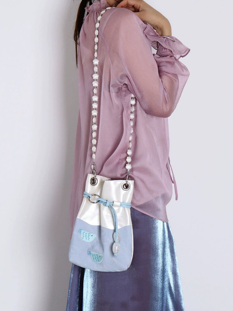 Satin Fishbowl Crossbody Bag-ntbhshop