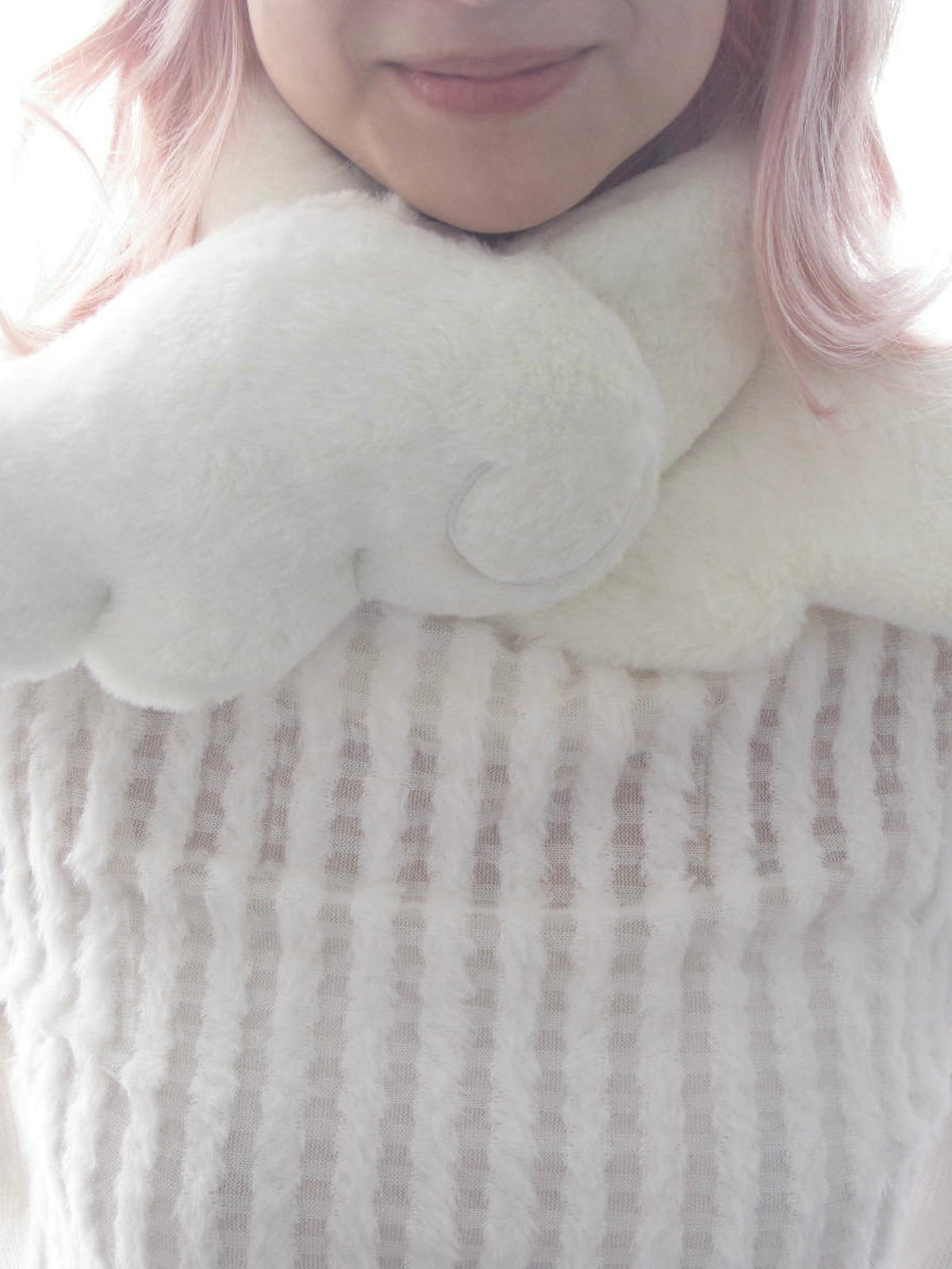 Guardian Angel Wing Plush Scarf-ntbhshop