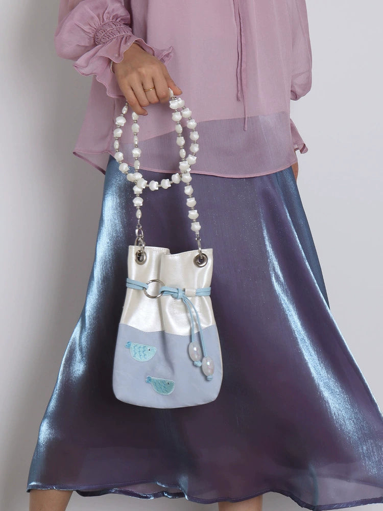 Satin Fishbowl Crossbody Bag-ntbhshop
