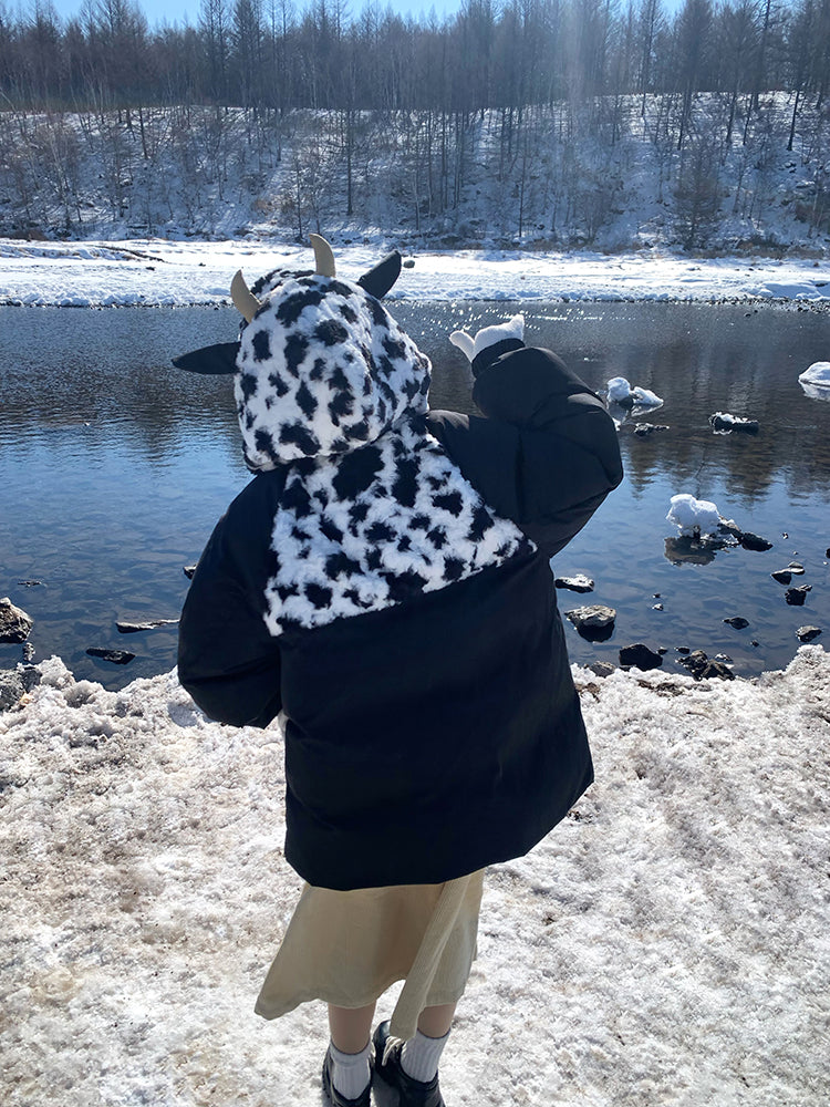 MooMoo Clouds Puffer Jacket-ntbhshop