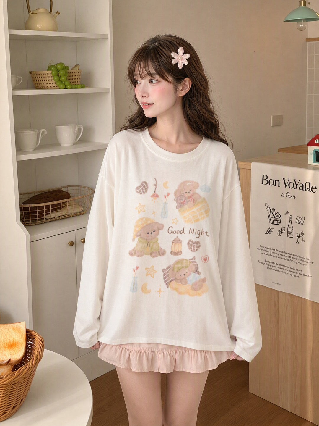 Goodnight Puppy Base Tee-Tops-ntbhshop