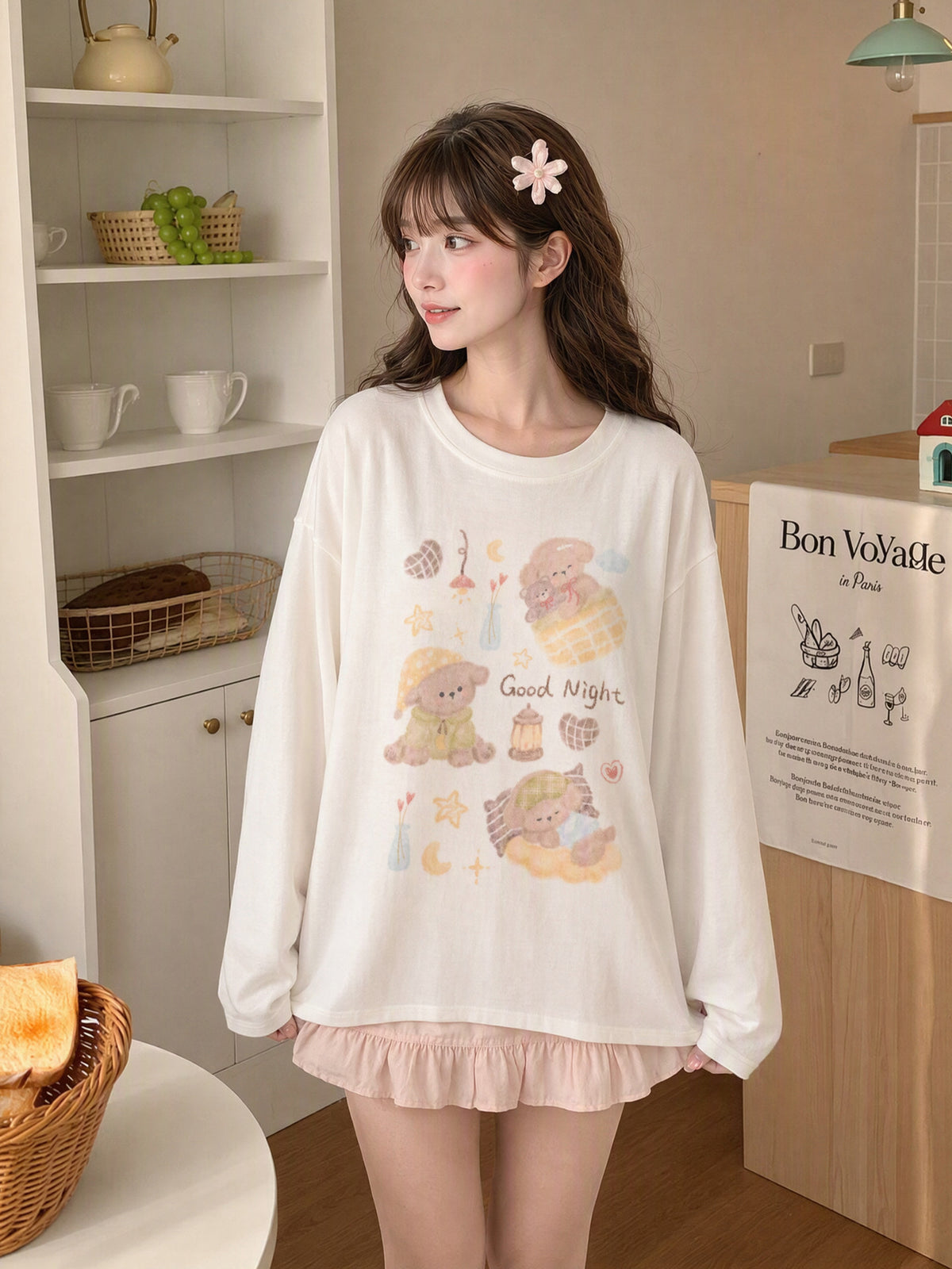 Goodnight Puppy Base Tee-Tops-ntbhshop