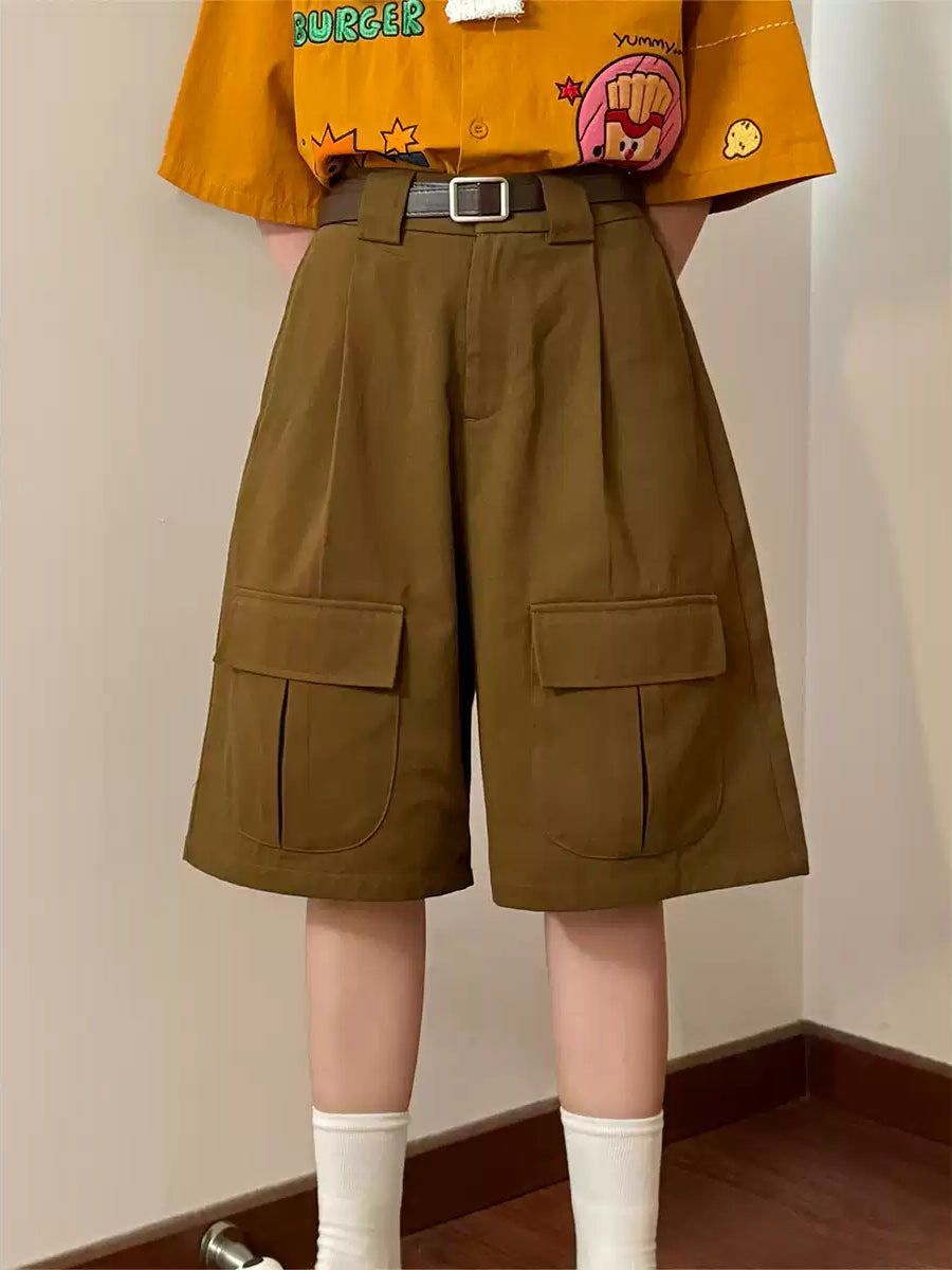 Study Hall Cargo Shorts-Bottoms-ntbhshop