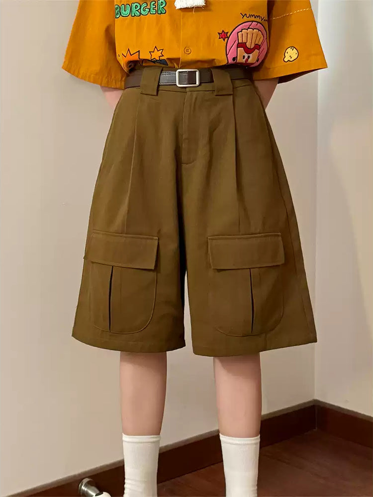 Study Hall Cargo Shorts-Bottoms-ntbhshop