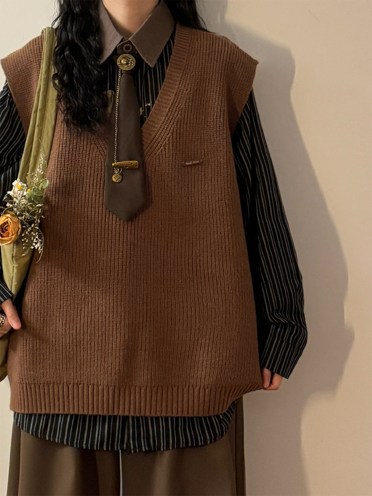 Library Lantern Scholar Knit Vests-ntbhshop