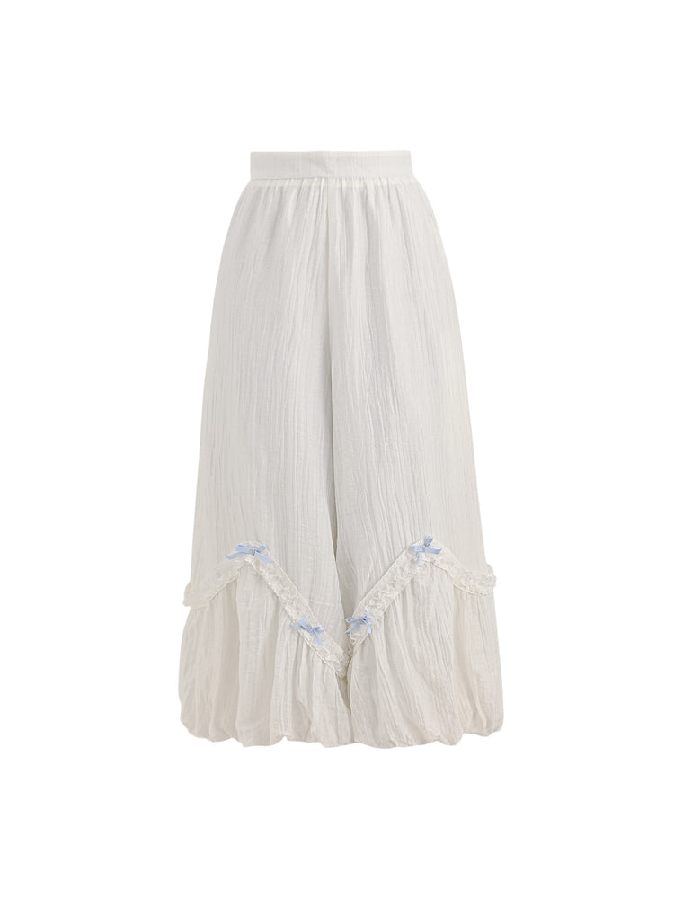 Cloud Ribbon Bubble Pants-Bottoms-ntbhshop