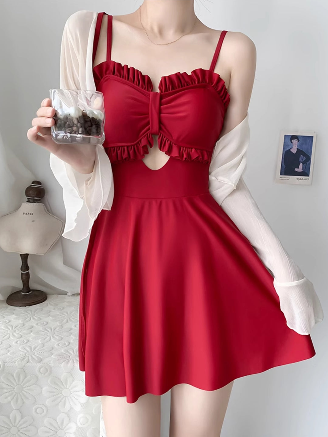 Serene Lady Swim Dresses-ntbhshop