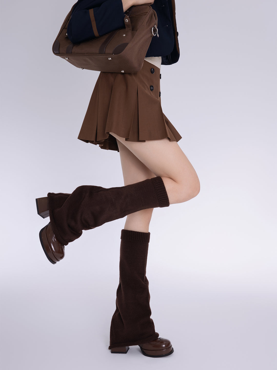 Bubble Burst JK Uniform Leg Warmers-ntbhshop