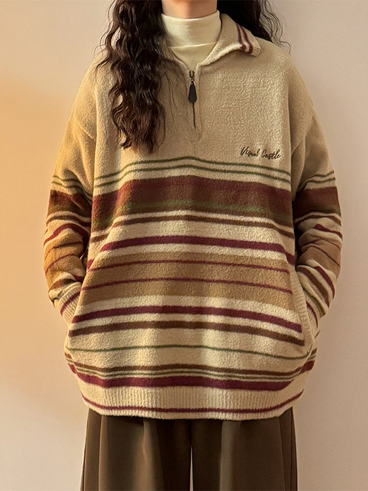 Vintage Wanderer Campus Sweater-ntbhshop