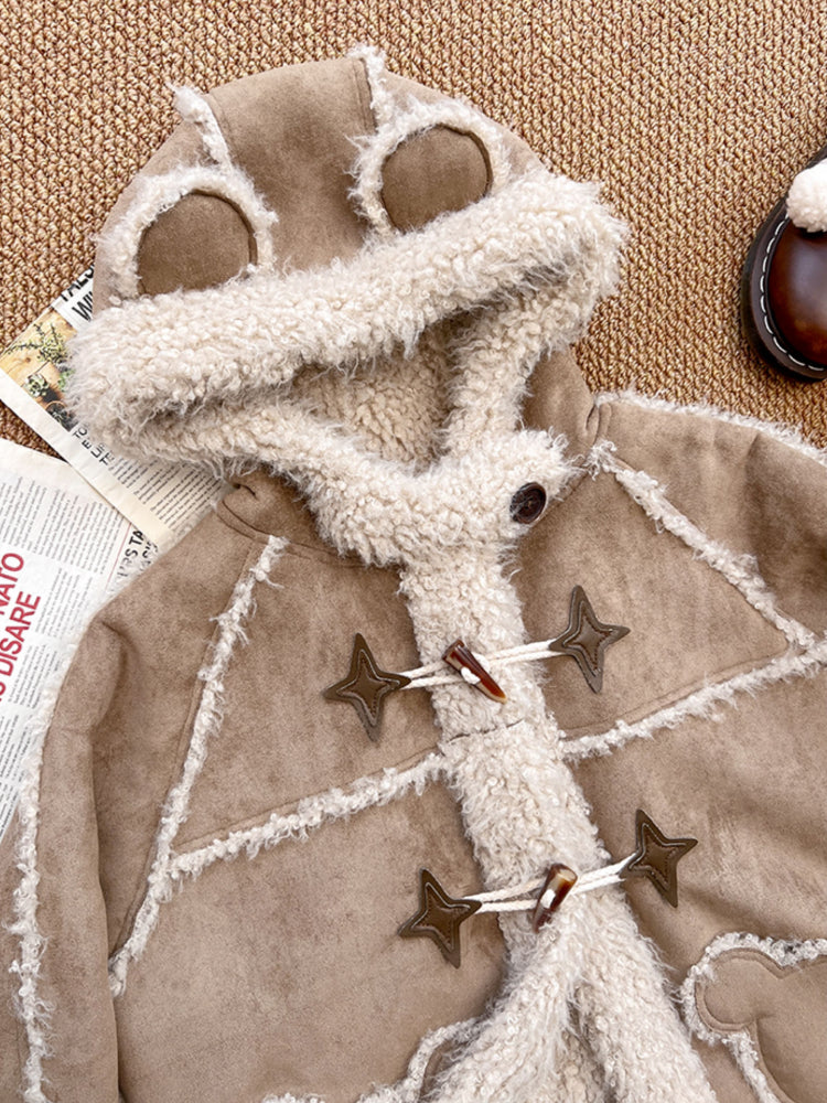 Cuddle Bear Reversible Suede Jacket-ntbhshop