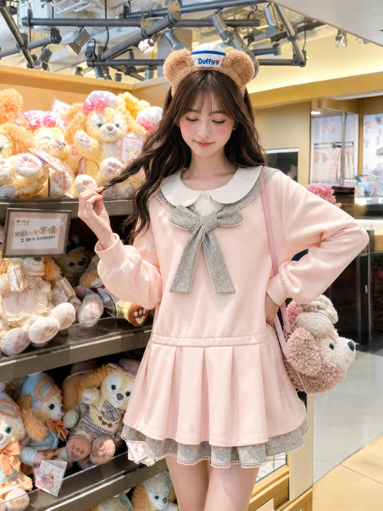 Blush Sailor Doll Dress-Outerwear-ntbhshop