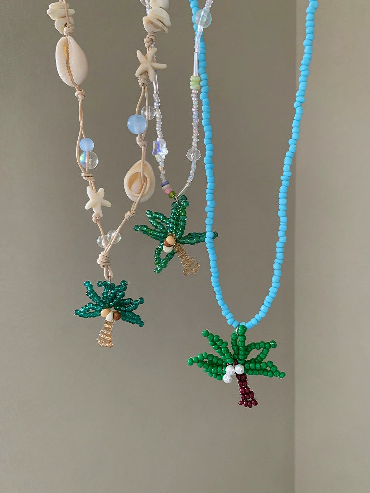 Tropical Tides Beaded Clavicle Necklaces-ntbhshop