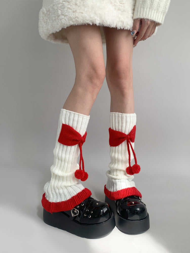 Pink Puff Parade Leg Warmers-ntbhshop