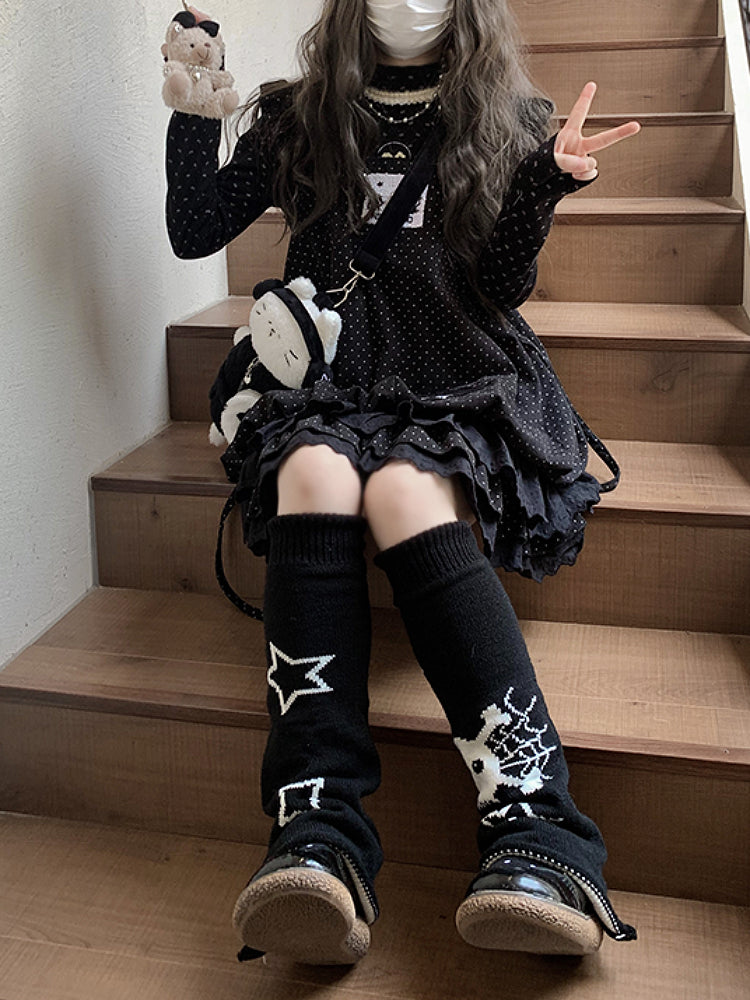 Neko Chan Polka Dot Bubble Dresses-ntbhshop