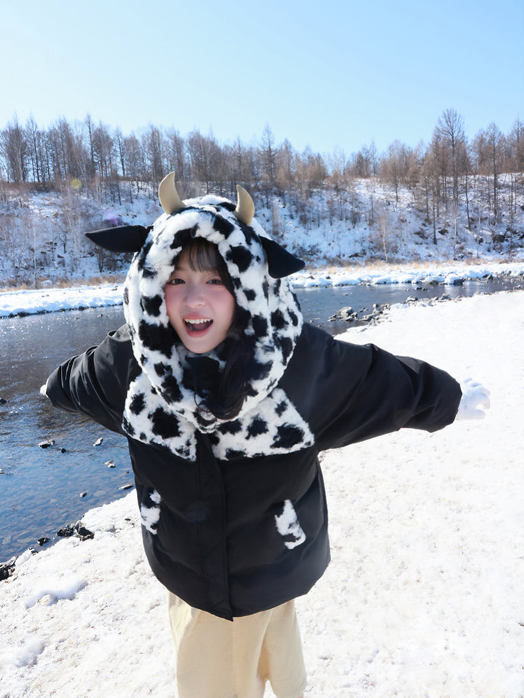 MooMoo Clouds Puffer Jacket-ntbhshop