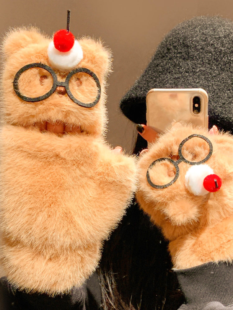 Purr Pouch Cozy Hug Gloves-ntbhshop