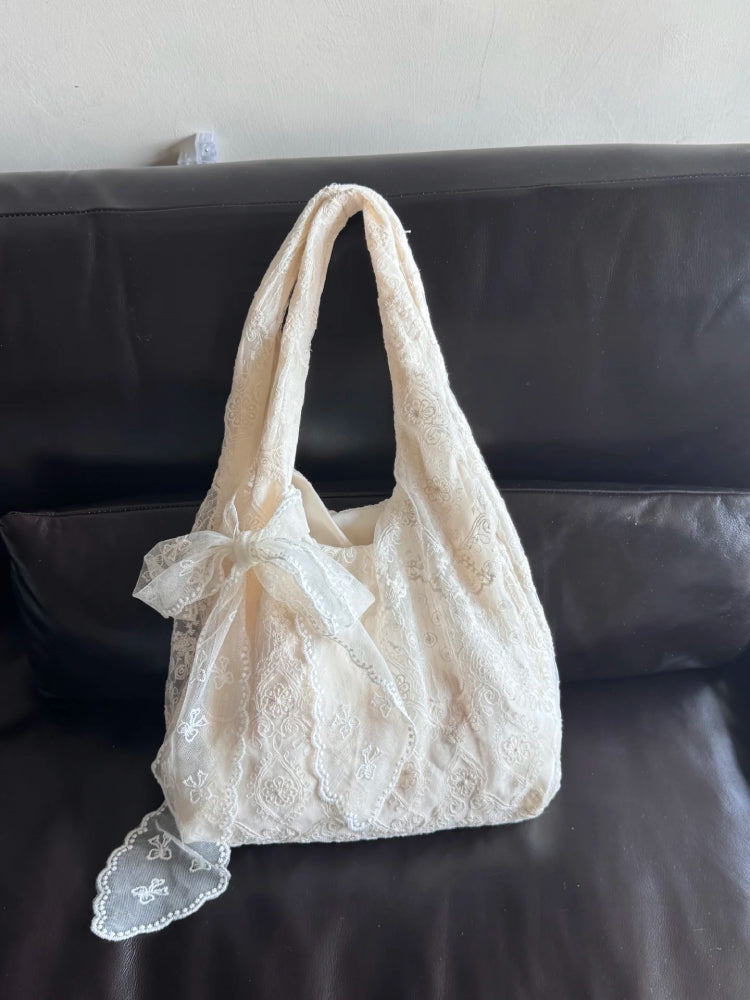 Lace Whisper Korean Style Tote-ntbhshop