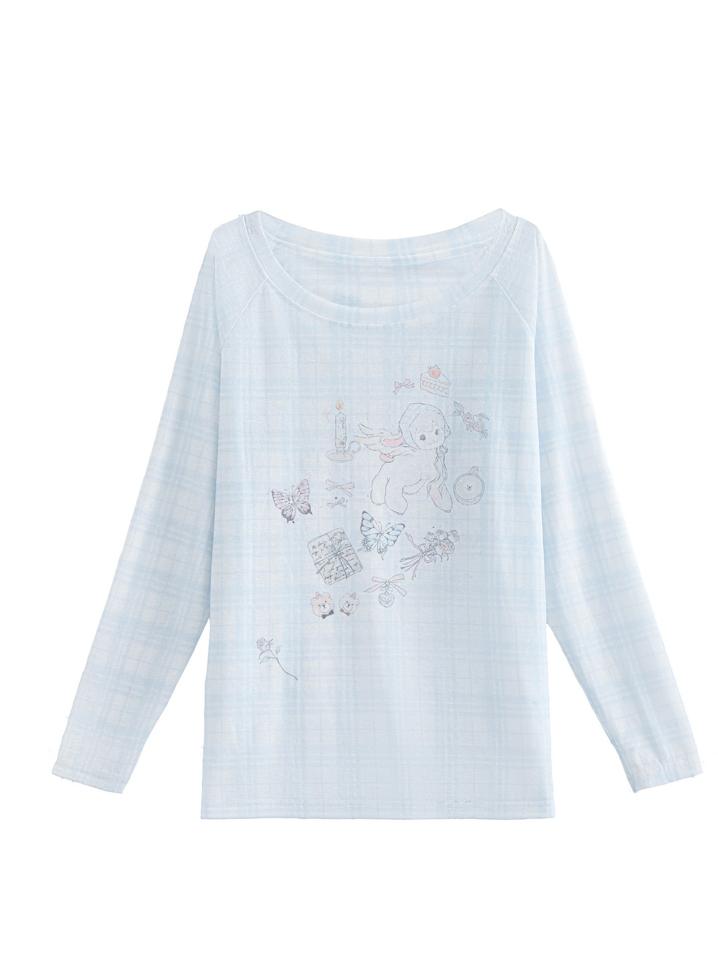Milk Lamb Sheer Top-Tops-ntbhshop