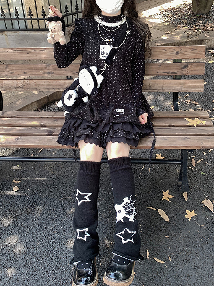 Neko Chan Polka Dot Bubble Dresses-ntbhshop