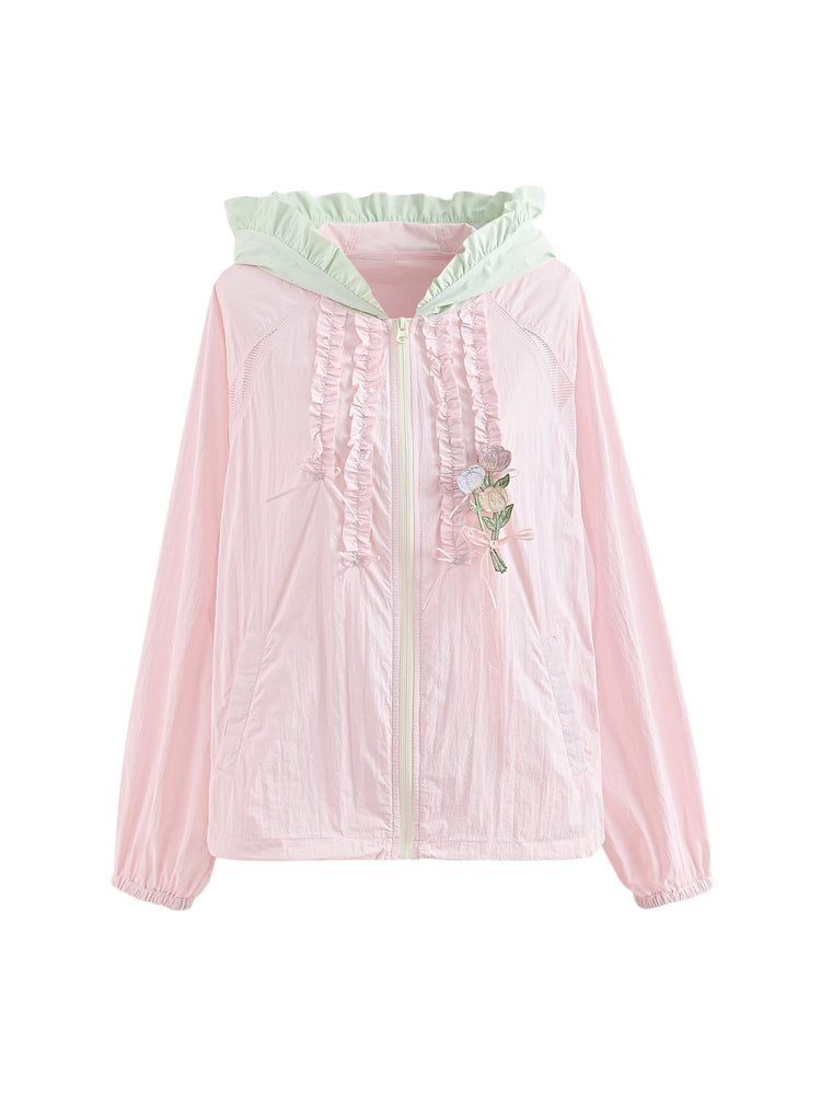 Tulip Bubble Hooded Sun Jacket-Outerwear-ntbhshop