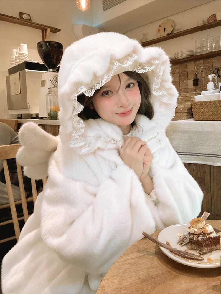 Heavenly Snow Angel Bubble Cloak-ntbhshop