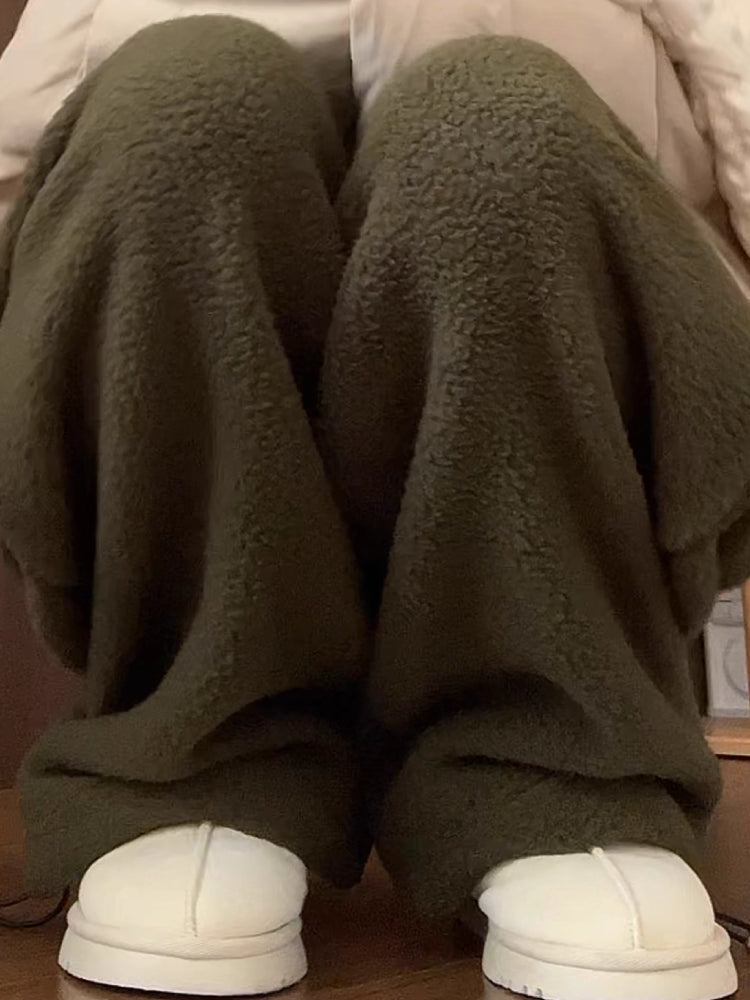 Toffee Cloud Fleece Pants-ntbhshop