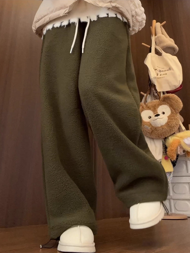 Toffee Cloud Fleece Pants-ntbhshop