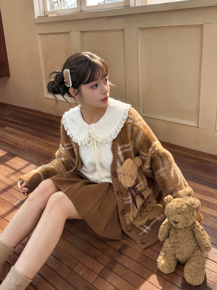 Soft Dream Ribbon Doll Collar Blouse-ntbhshop