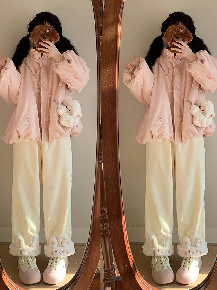 Farm Friends Plush Corduroy Pants-ntbhshop