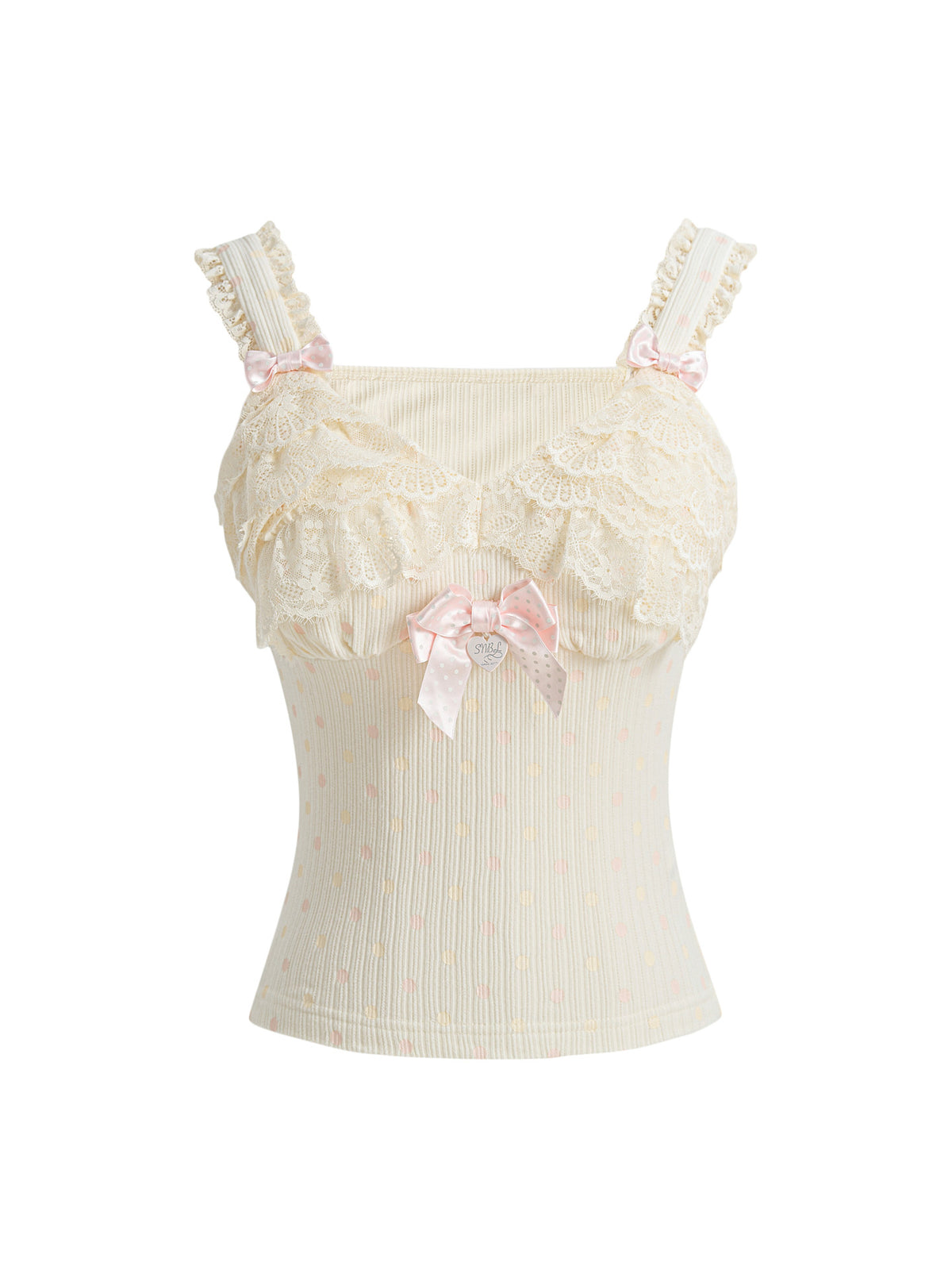 Vanilla Meringue Lace Cami-Tops-ntbhshop