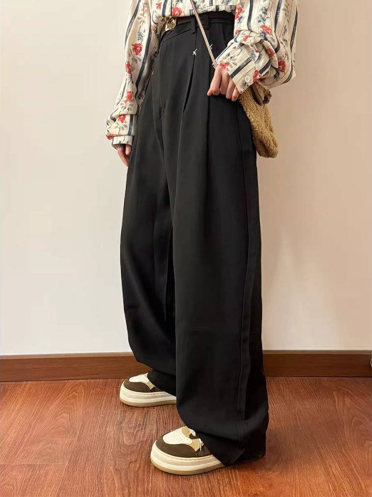 Coffee Break Wide Leg Pants-ntbhshop