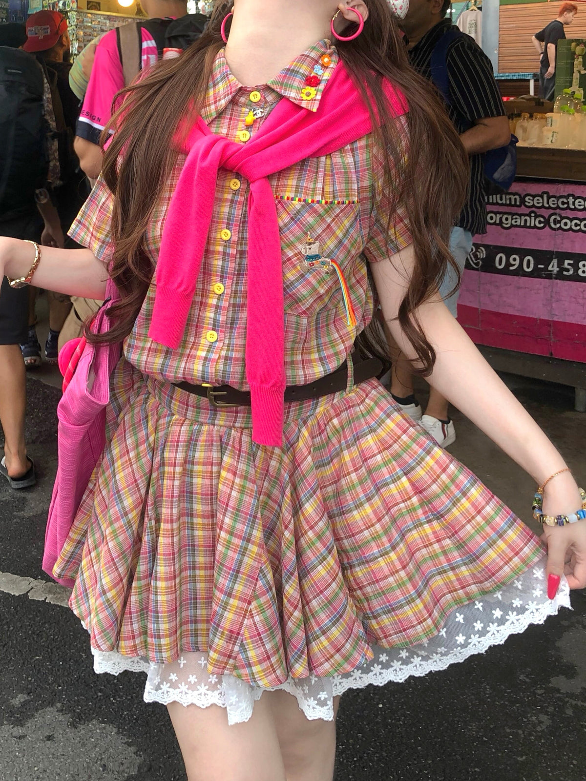 Neon Pony Cotton Dresses-Dresses-ntbhshop