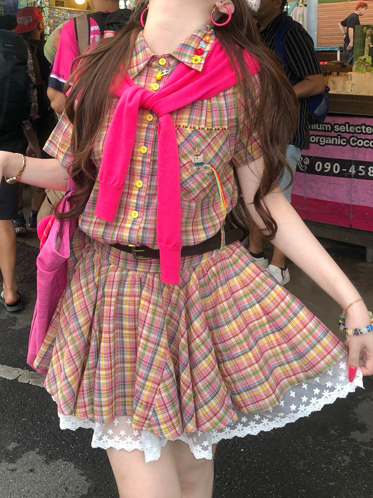Neon Pony Cotton Dresses-Dresses-ntbhshop