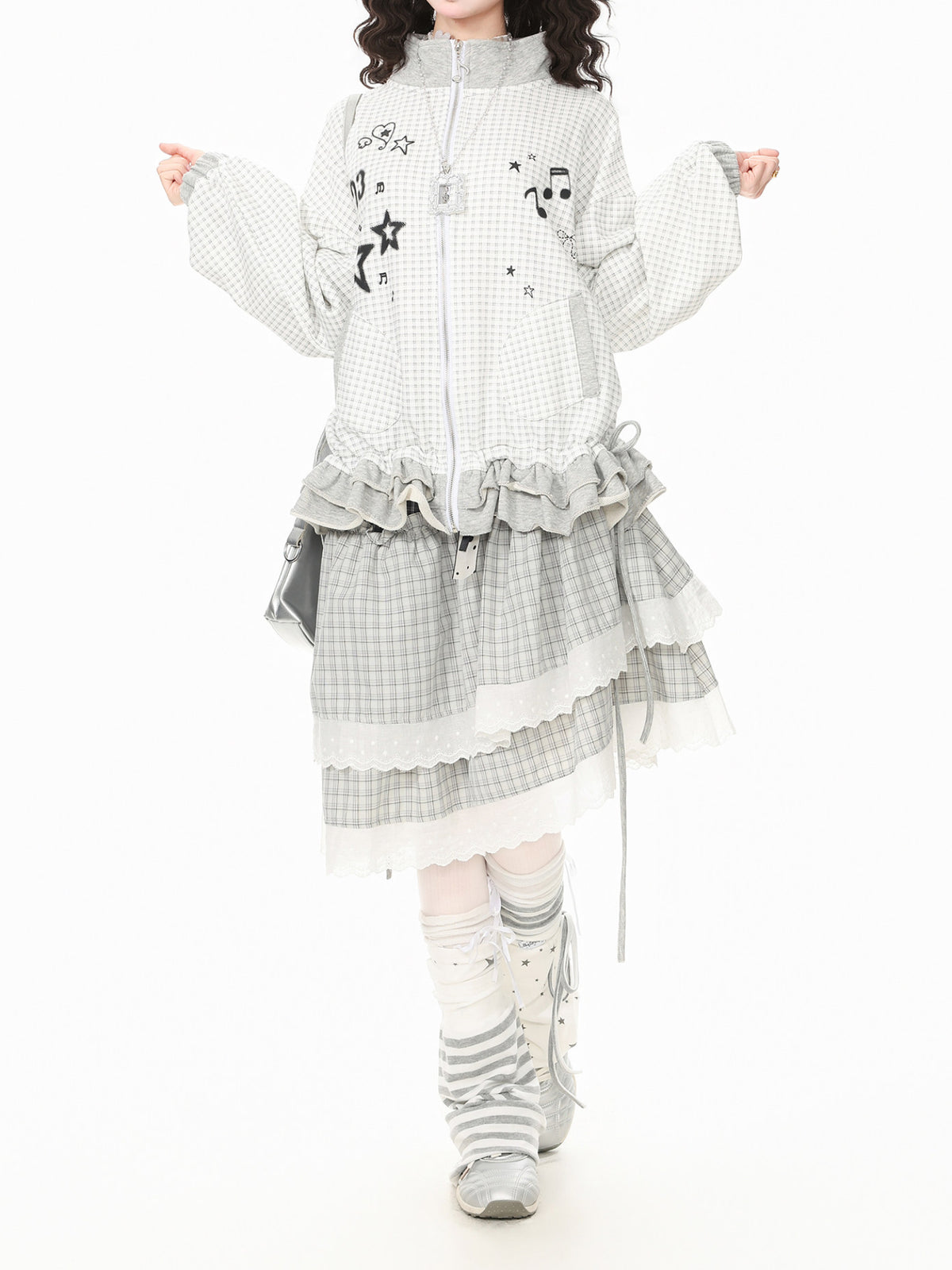 Whimsy Melody Ruffle Jackets-Outerwear-ntbhshop