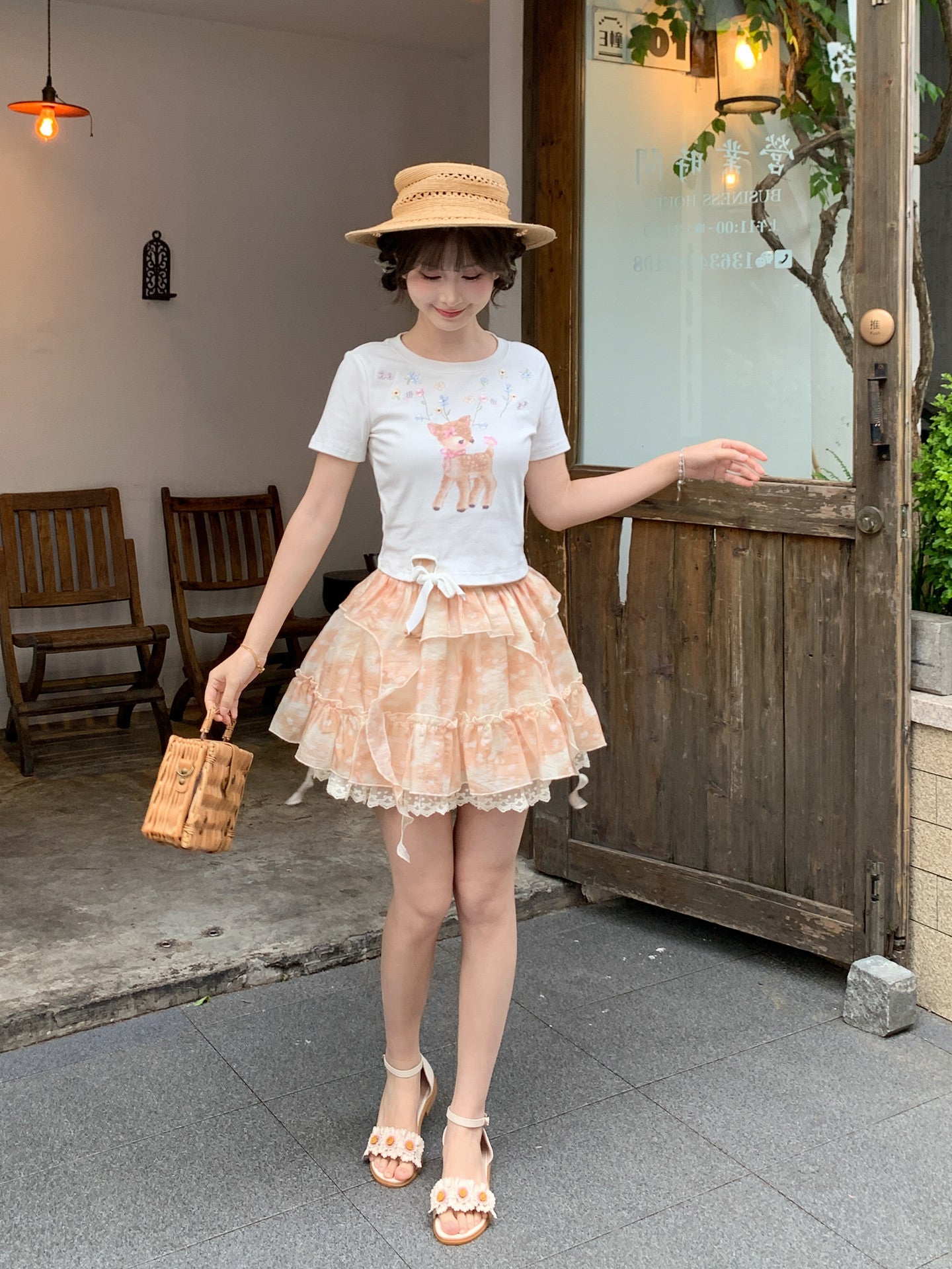 Dear Bambi Cake Skirt-Bottoms-ntbhshop