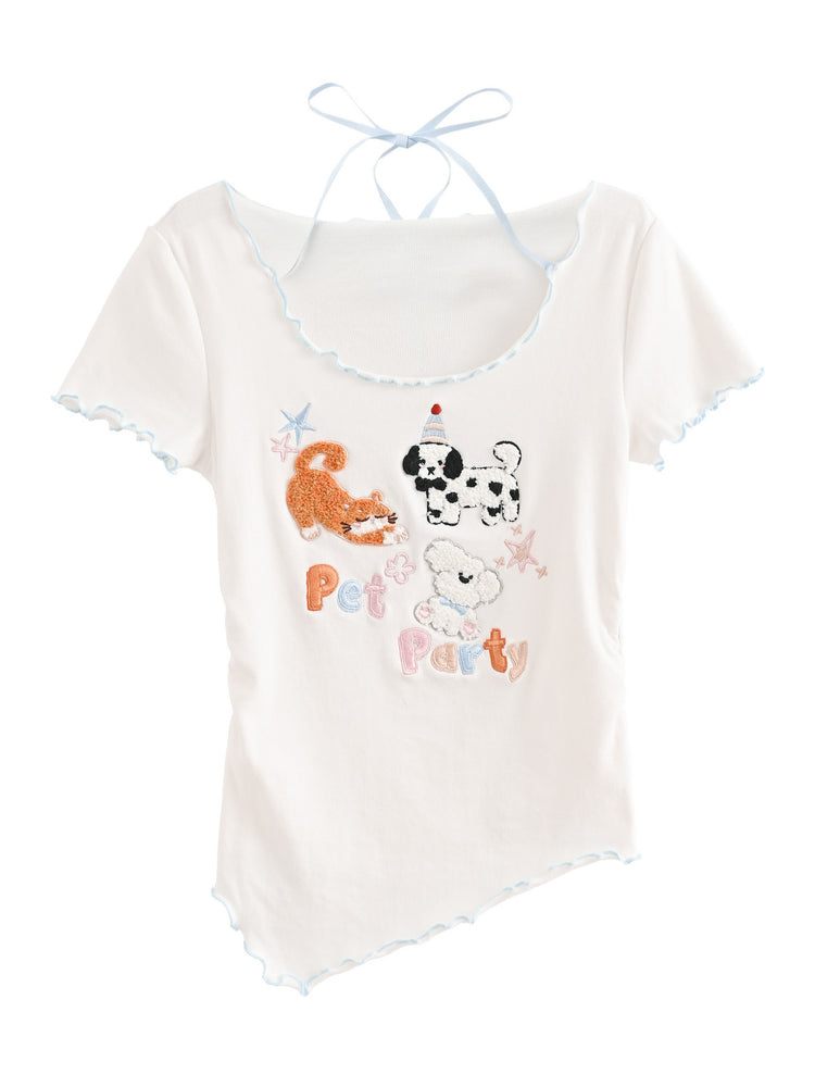 Pet Party Baby Halter Tops-ntbhshop