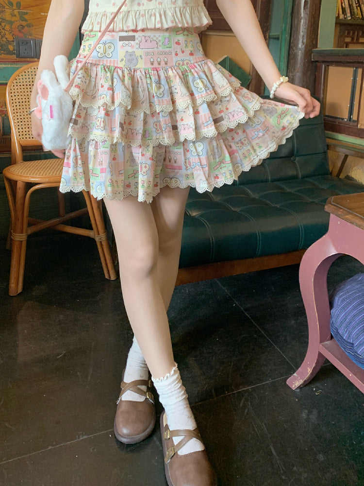 Dreampatch Polka Top & Layer Cake Skirt-ntbhshop