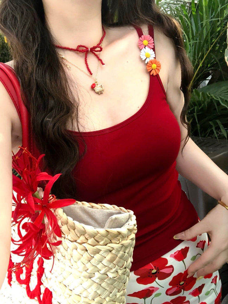 Daisy Bloom Bra Camisoles-ntbhshop